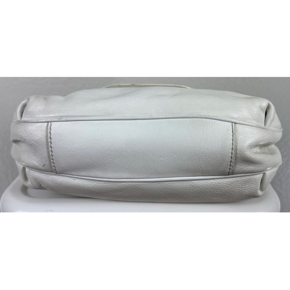 Marc by Marc Jacobs White Flap Crossbody Hobo - Picture 7 of 11